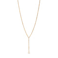 Edwardian Extra Long 18k Gold Chain Necklace