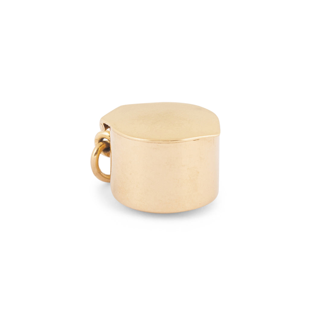 Covered Vessel 14k Gold Movable Charm