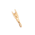 Italian Mano Cornuto 18K Gold Charm