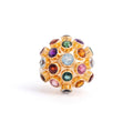 Large Multi-Stone 18k Gold Sputnik Ring