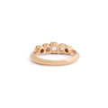 Victorian 5-Stone Pearl and Old Cut Diamond 18k Gold Ring