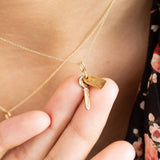 "Come Up and See Me Sometime" 14k Yellow Gold Key Charm