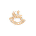 Capricorn Figure 14k Gold Charm