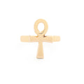 Ankh 14k Gold Ring