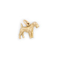 Petite Terrier 14k Gold Dog Charm