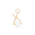 Ice Tongs 14k Gold and Plastic Charm