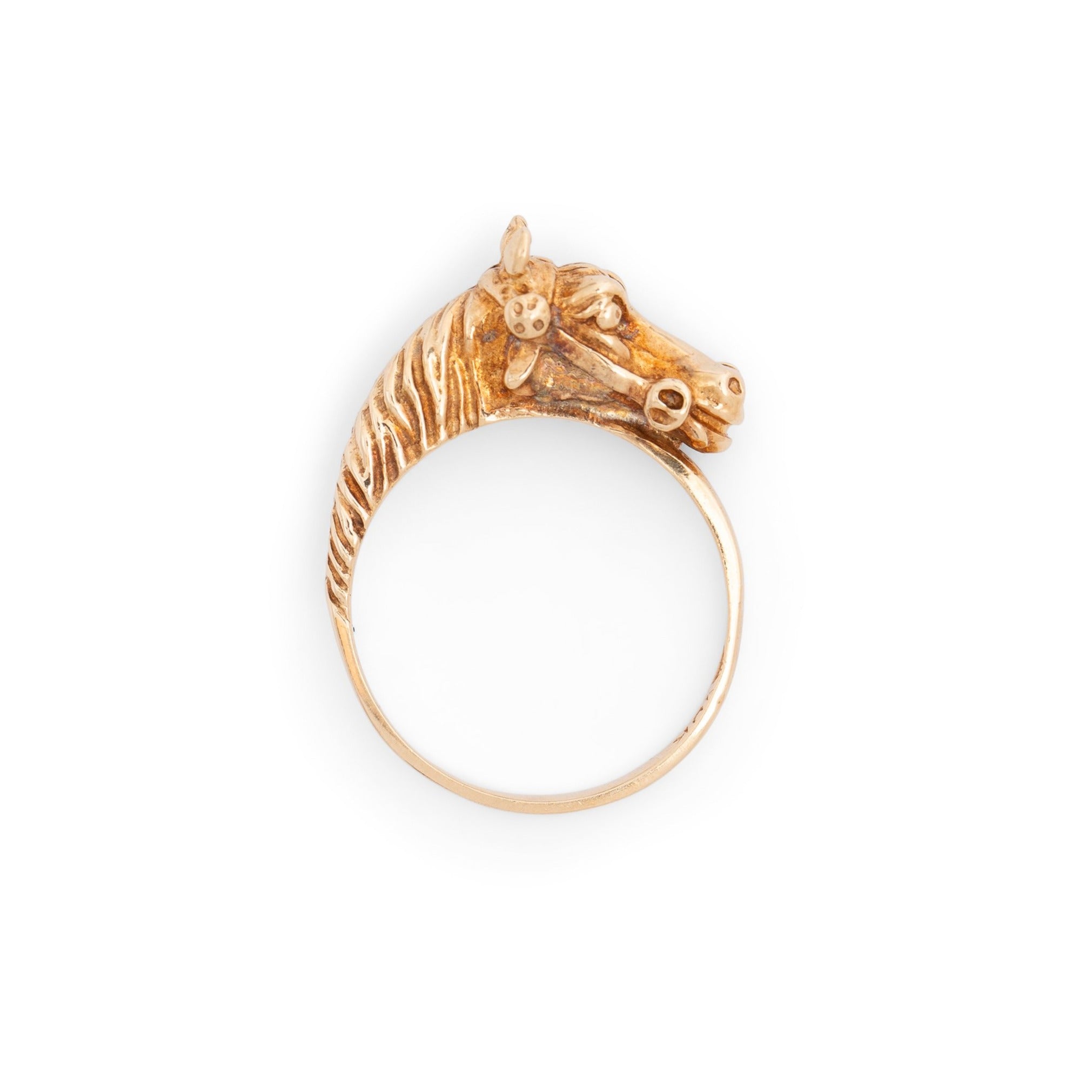 Manufacturer of Mens exclusive ferrari horse gold 22ct ring-mr05 | Jewelxy  - 134015