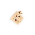 Movable 14K Gold, Enamel, And Paper Deck Of Cards Charm