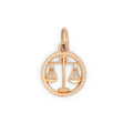 Petite Libra 14k Gold Charm