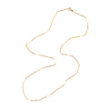Italian Belcher Link 14k Gold Long Chain 27