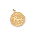 Virgo 14K Gold Charm