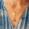 Virgo 14K Gold Charm