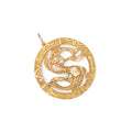 Pisces Diamond and 14K Gold Large Charm