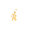 Sagittarius 10k Gold Figural Zodiac Charm