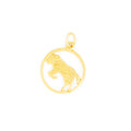 Aries 9k Gold Zodiac Charm