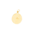 English Capricorn 9k Gold Disc Zodiac Charm