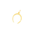 Petite Horseshoe 14k Gold Charm