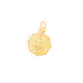 Petite Cancer 10K Gold Zodiac Charm
