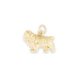 Spaniel 14K Gold Dog Charm