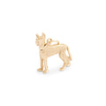 Great Dane Moveable 14K Gold Dog Charm