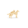 Retriever 14K Gold Dog Charm