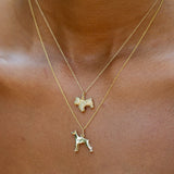 Doberman Pinscher 10K Gold Dog Charm