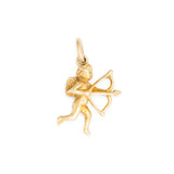 Cupid 10k Gold Charm