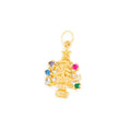 Christmas Tree 10K Gold Charm