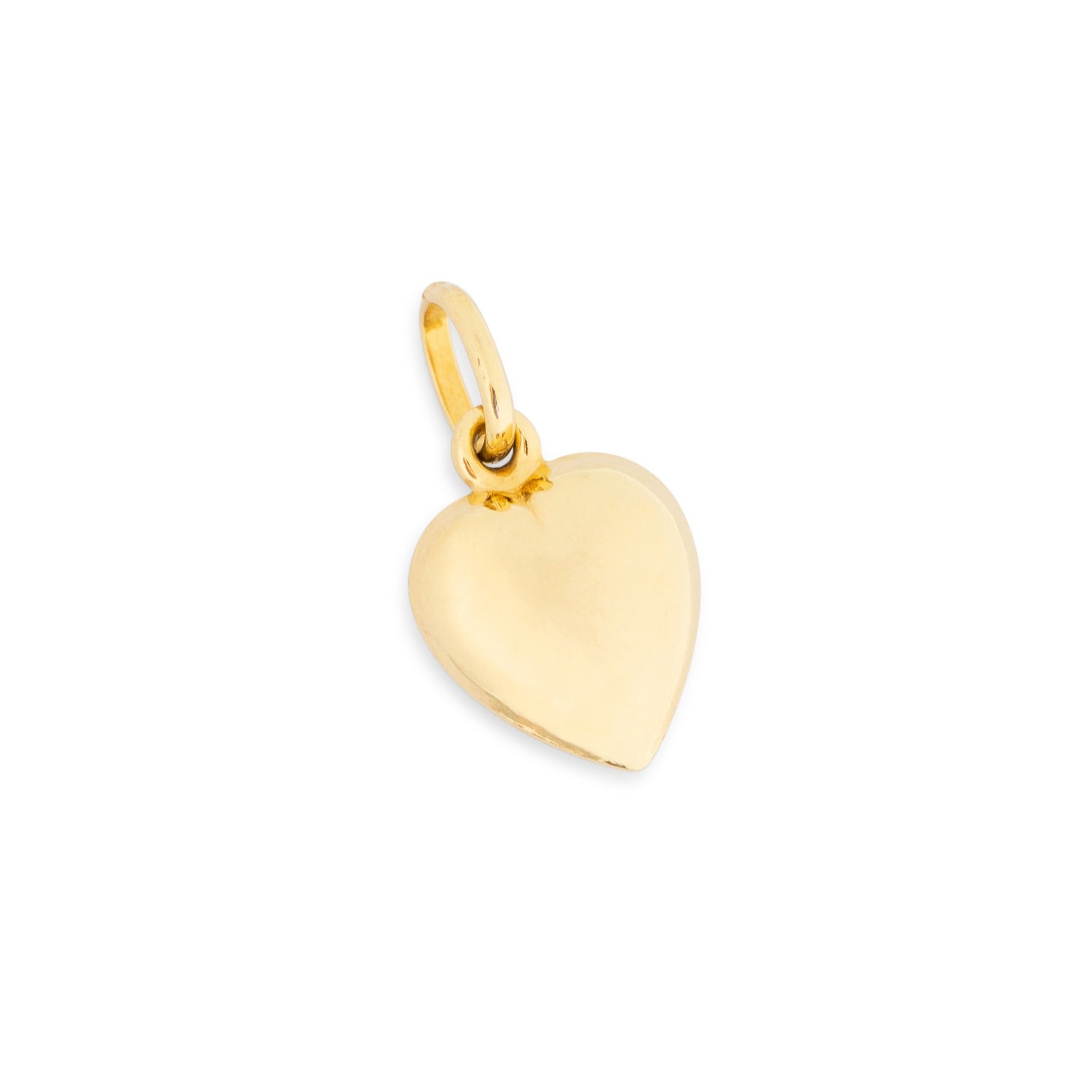Italian 9k Gold Heart Charm