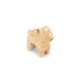 Bichon 14k Gold Dog Charm
