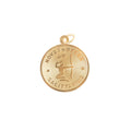 Sagittarius 14k Gold Zodiac Charm