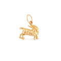 Capricorn Goat 14K Gold Zodiac Charm
