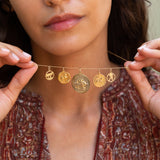 English Taurus 9k Gold Zodiac Charm