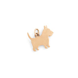 Scottie Terrier 14k Gold Charm
