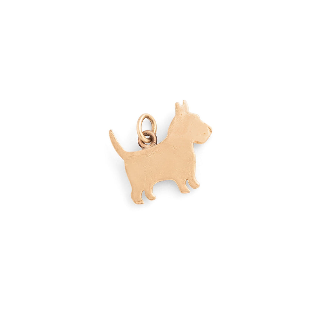 Scottie Terrier 14k Gold Charm