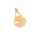 Leo 18k Gold Zodiac Charm