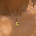 Leo 18k Gold Zodiac Charm