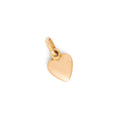 Italian 18k Gold Heart Charm