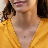 Small Cornicello 14k Gold Charm
