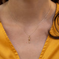 Petite Cornicello 14k Gold Charm