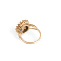 Pearl and 14k Braided Gold Ring