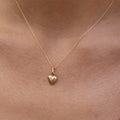 Italian Heart 18k Gold Charm