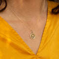 Pisces 9k Gold Zodiac Charm