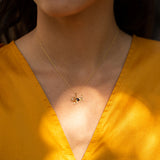 Enamel Leo Lion 14k Gold Zodiac Charm