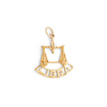 Libra Balanced Scales 14k Gold Zodiac Charm