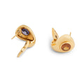 Poiray Amethyst and Citrine 18k Gold Earrings