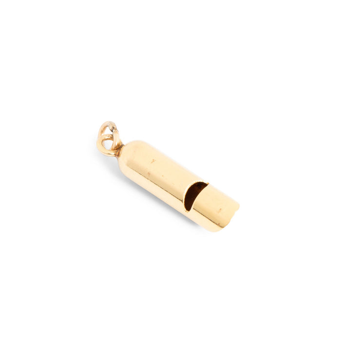 Petite Whistle 14k Gold Charm