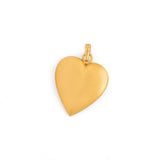 Victorian Turquoise, Pearl, and 18k Gold Heart Charm