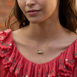 German Sphinx 14k Gold Charm