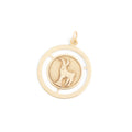 Capricorn 9K Gold Zodiac Charm